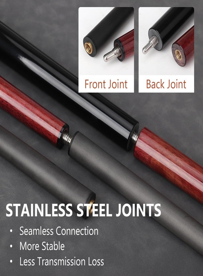 elraxw 3- Piece Carbon Fiber Break Jump Cue, 20.5oz Break Jump Pool Cue Stick with 13mm Bakelite Tip Professional Pool Stick for Explosive Breaks and Effortless Jumps, 55in - Image 5