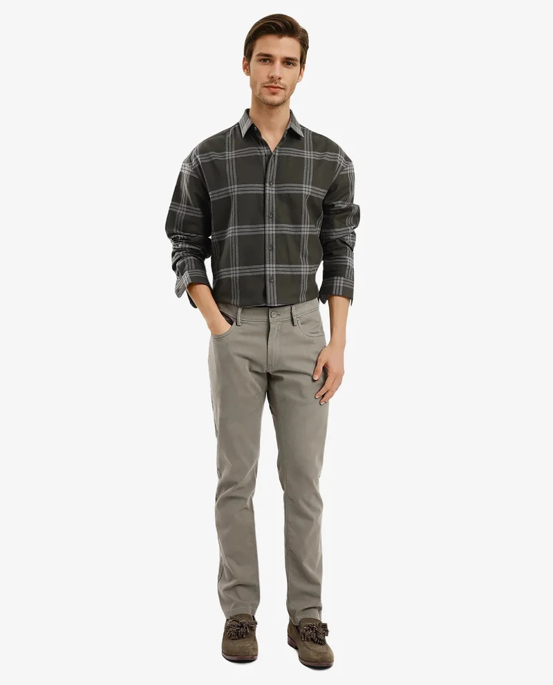 Rare Rabbit Men's Cotton Check Shirt