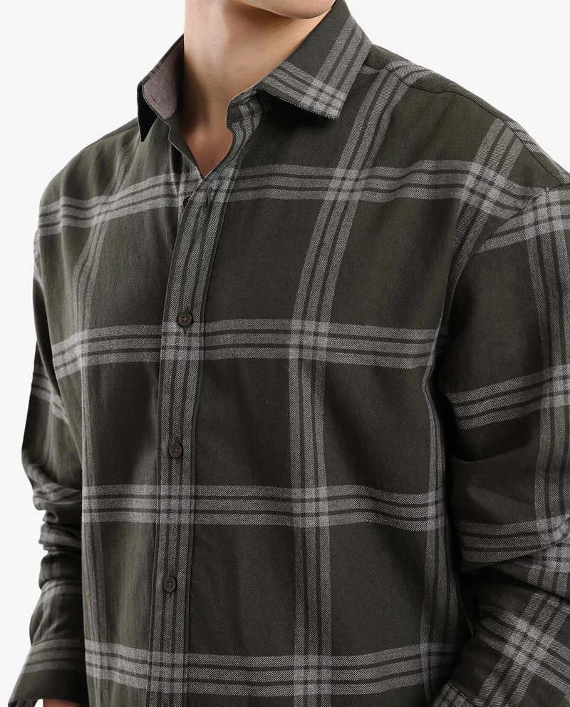 Rare Rabbit Men's Cotton Check Shirt