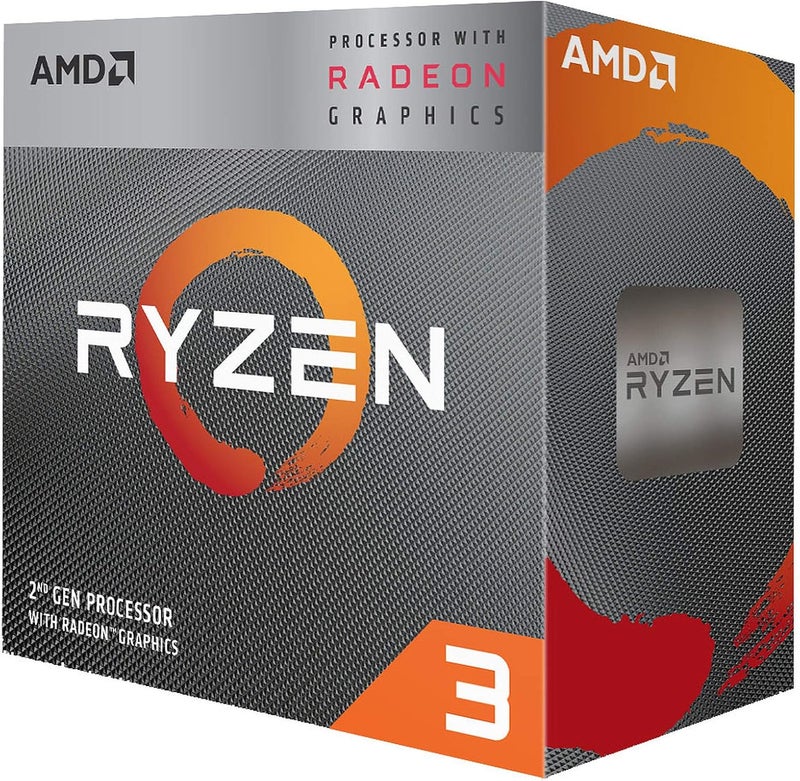 A M D معالج سطح المكتب Ryzen 3 3200G رباعي النواة غير مقفل مع رسومات Radeon - Image 1