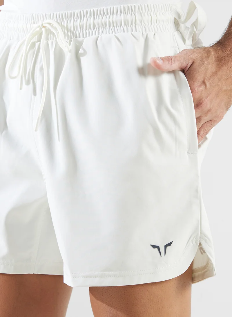Squatwolf white 5" Foundation Shorts for Men | Best Price UAE