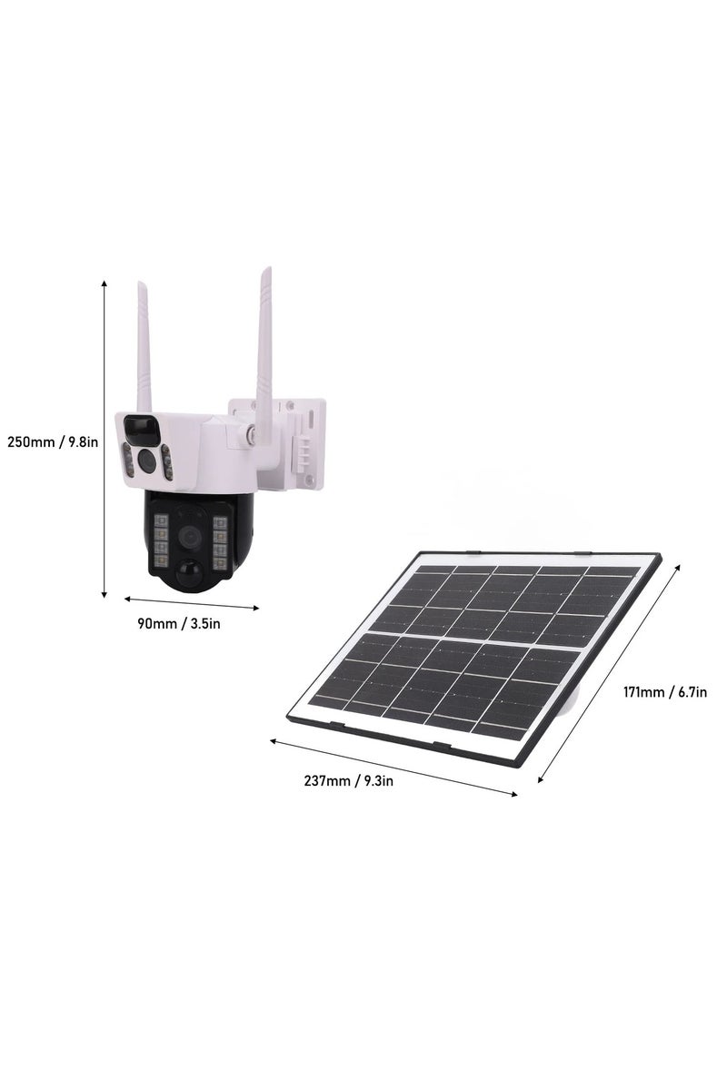 v380 Smart Net Solar Security Camera – Dual Antenna for Enhanced Signal, Advanced Motion Detection, Clear Night Vision, Outdoor CCTV Surveillance with V380 Pro App Compatibility, Wireless Solar-Powered 24/7 Security Camera – Ideal for Home, Business, Parking Lots & Entrances - Image 5