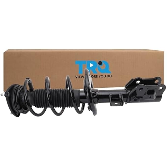 تي آر كيو مجموعة زنبرك لولبي كاملة للدعامة الأمامية اليمنى على جانب الراكب متوافقة مع سيارة مازدا CX3 موديلات 2016-2021 - Image 1