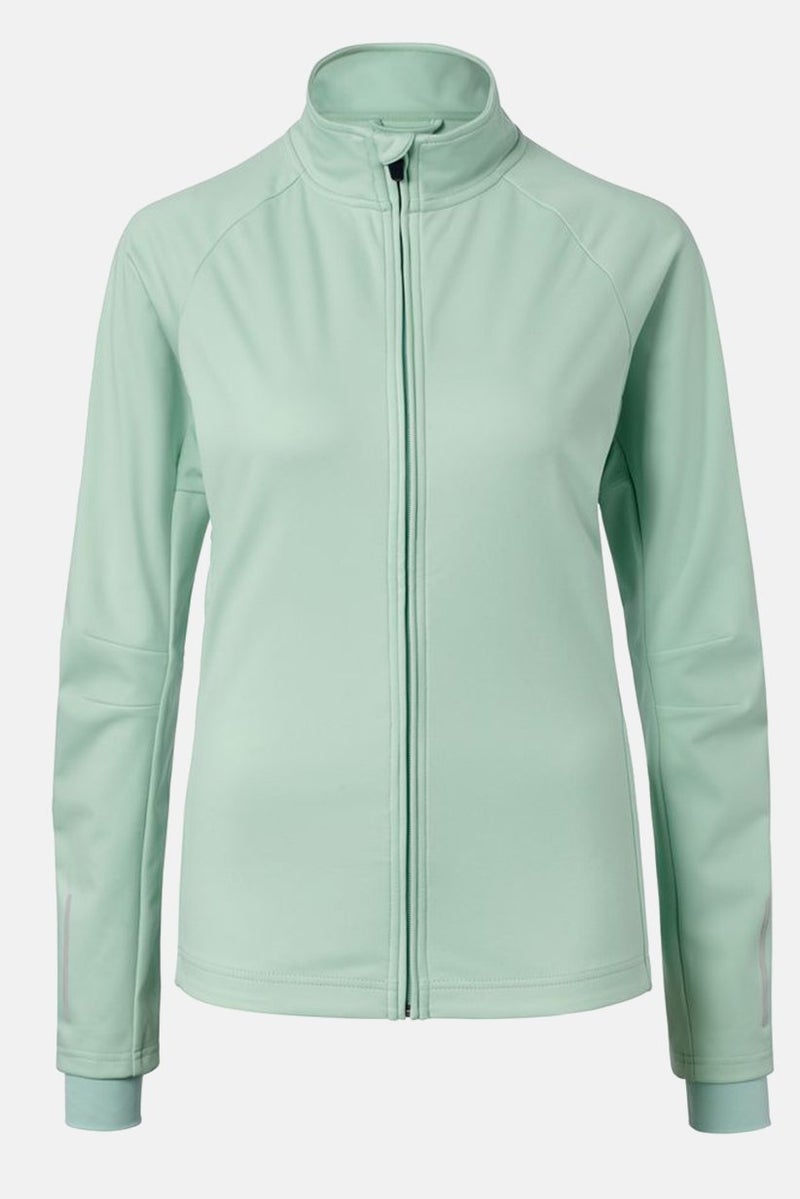 Tchibo Women Sportswear Fit Cycling Jacket, Mint Green  - Image 3