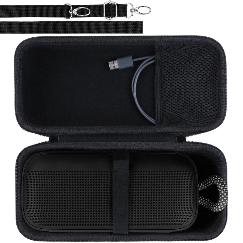 Lebakort Storage Case Compatible with Bose SoundLink Plus Portable Speaker Black Case - Image 2