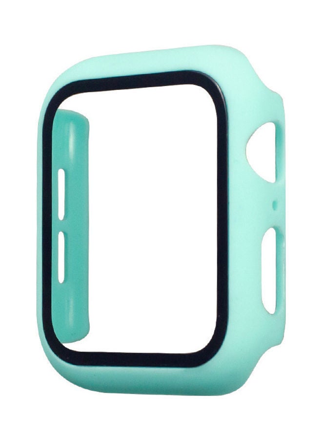 نيبمينينت غطاء حماية مناسب من البولي كربونات المقوى لساعة أبل ووتش جينيريشن 6/5/4/1/2/3 مقاس 38 مم أخضر - Image 1