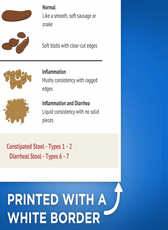 Bliss Monkey Co. Bristol Stool Chart - Gastrointestinal Health Chart - Digestive System Poster - Poop Consistency - 12 x 18 Inch - Unframed - Premium 100lb Gloss - Made In USA - BMCP0523 - Image 3