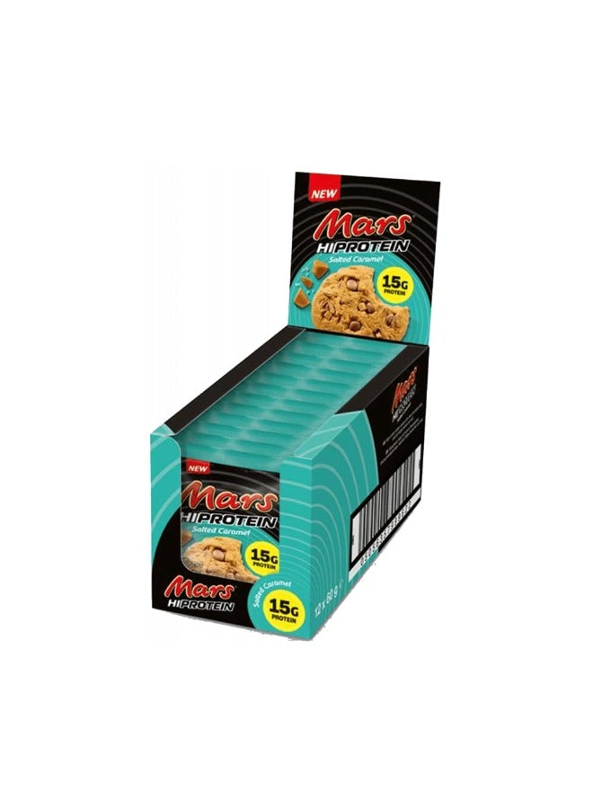 Mars High Protein Cookie 1x12 60g Salted Caramel - Image 1