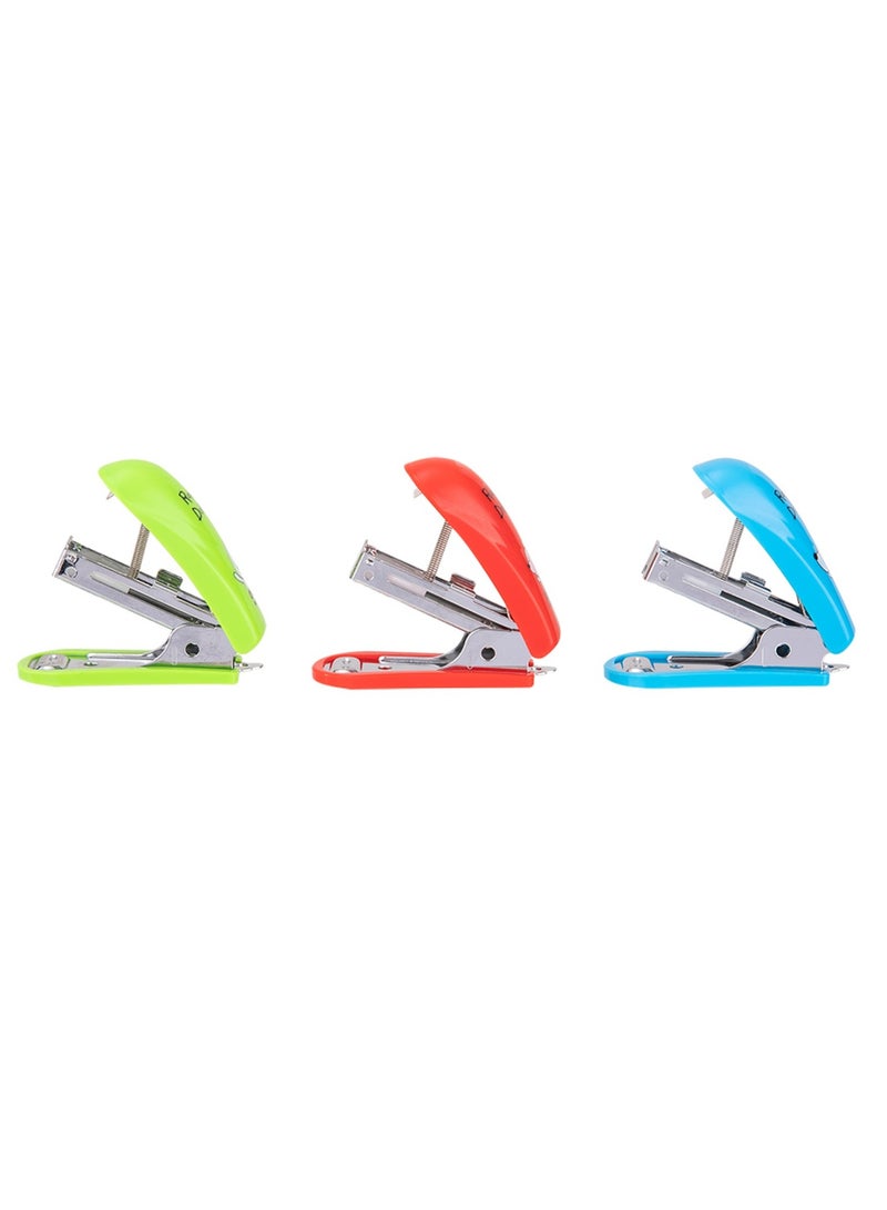 Deli 1-Piece Mini Stapler With A Pack Of Pins Assorted Colours  - Image 5