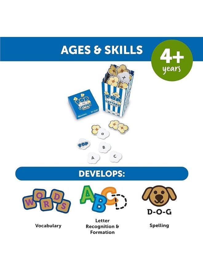 Learning Resources Learning Resources Pop for Letters Early Phonics Game Alphabet Recognition ABCs 8 Pop Cards Ages 4 Grades PreK - Image 4