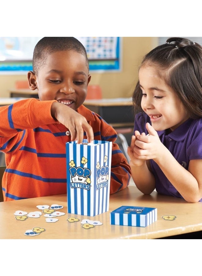 Learning Resources Learning Resources Pop for Letters Early Phonics Game Alphabet Recognition ABCs 8 Pop Cards Ages 4 Grades PreK - Image 5