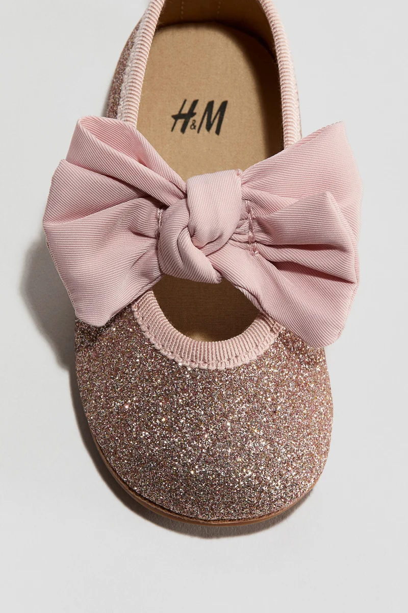 H&M Bow-detail ballet pumps