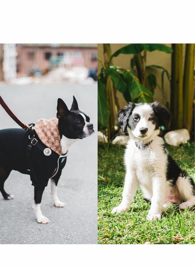 Captaintech Air Tag Dog Collar Holder(2 Pack), Silicone Pet Cat Case for Apple Airtags, Anti-Lost Holder Cover Compatible with Collars Charms Item Finder Accessories - Image 5