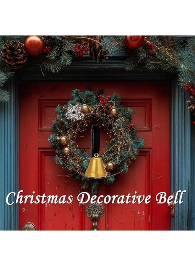 Retro Doorbell, Traditional Metal Shopkeepers Bell, Home Office Retail Store Door Hanging Bell Dog Training Bell Ring Bell for Door Opening,Remind You Customer Coming  - Image 4