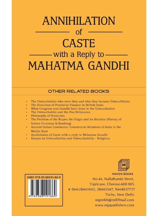 Annihilation of Caste with a reply to Mahatma Gandhi - Image 2