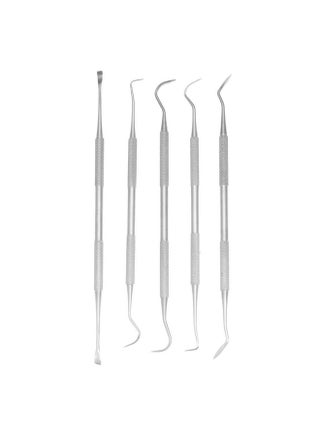Yutoner Professional Dental Tools, Dog Dental Tooth Scaler and Scraper Stainless Steel Tartar Remover- 3, 4, 5, 6 Pack Stainless Steel Teeth Cleaning Tools for Dogs, Cats (5 Pack) - pzsku/ZA2993681F7C715B65E01Z/45/_/1737031756/abdc3384-4c20-4270-8b34-14341655eb42