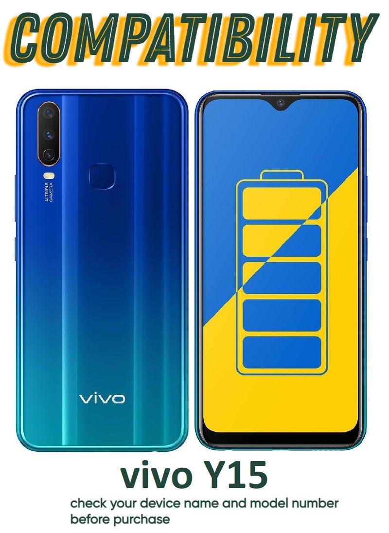 أكاليكس 3  قطع، حماية شاشة،  لهاتف فيفو Y15  ، جودة ممتازة. - Image 3