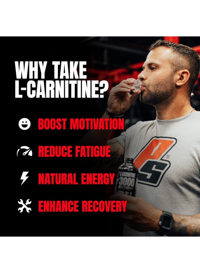 ProSupps L-Carnitine 3000 Green Apple 473ml 31 Servings - Image 5