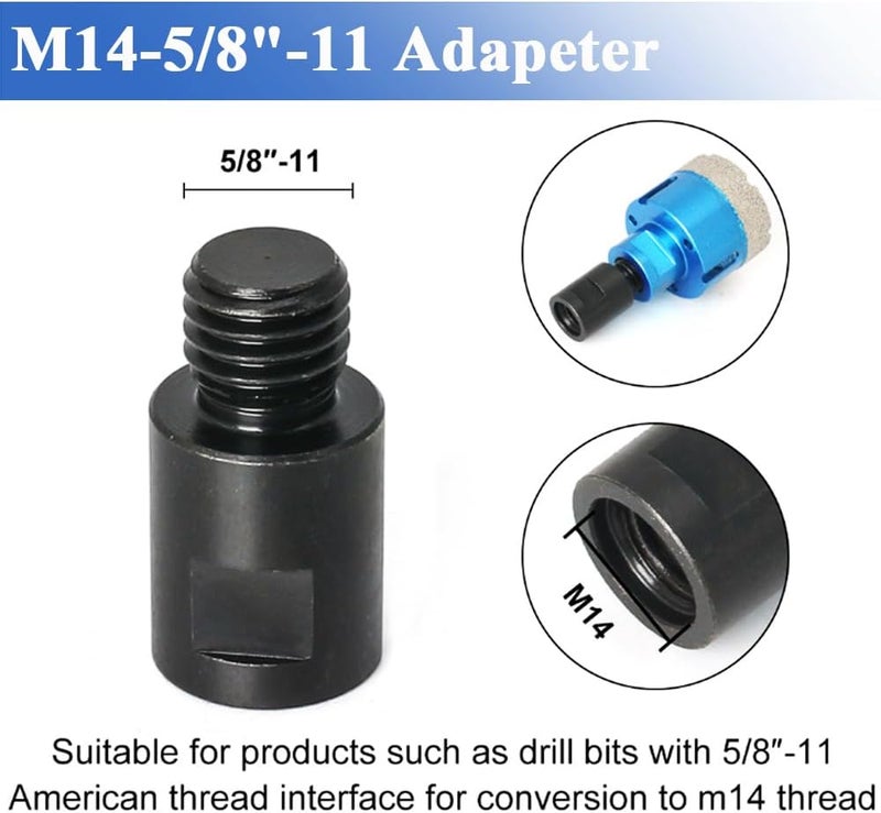 Eyech محول عمود الزاوية M14 إلى 5/8"-11 (عدد 2) - Image 2