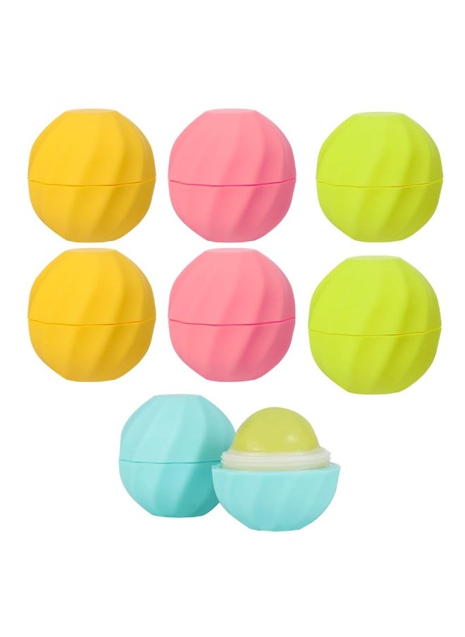 Generic - 0.24oz/7g Empty Lip Balm Sphere Containers, Set of 8 Screw Cap Lipstick Tubes/Chapstick Tubes/Chapstick Holder/Refillable Lipstick Balm Tubes for Lip Gloss - Image 1