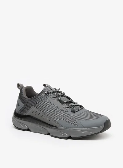 Lee Cooper Men's Textured Low Ankle Lace-Up Sneakers