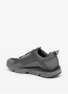 Lee Cooper Men's Textured Low Ankle Lace-Up Sneakers  - Image 2