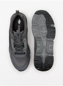 Lee Cooper Men's Textured Low Ankle Lace-Up Sneakers  - Image 4