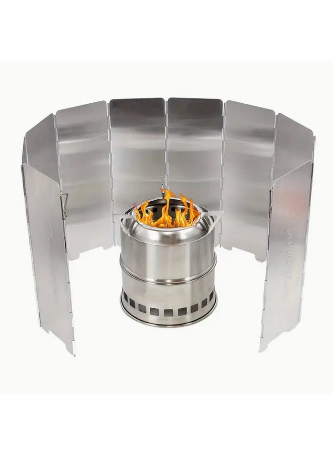 حاجز للهواء لحماية النار مصنوع من الالمنيوم ارتفاع 58 سم - Image 2