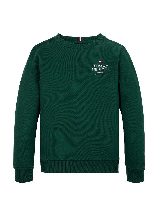 تومي هيلفيغر Youth Logo Sweatshirt