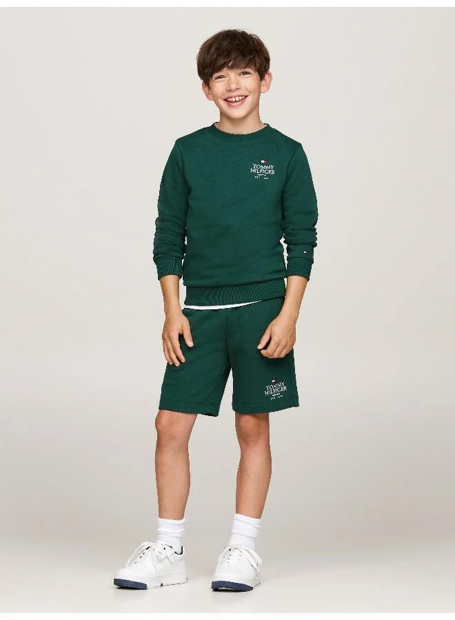 تومي هيلفيغر Youth Logo Sweatshirt