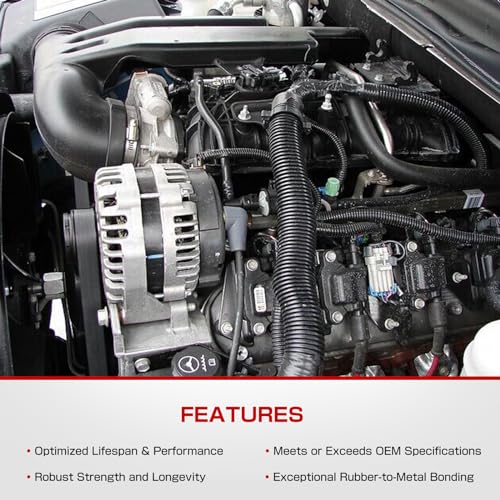 GSTP 3PCS Engine Motor & Transmission Mount Torque Strut Mount Set Compatible with Ford Fusion 2010-2012 & Mercury Milan 2010-2011 2.5L Automatic Transmission Replace# 9E5Z6038F 9E5Z6038H - Image 2
