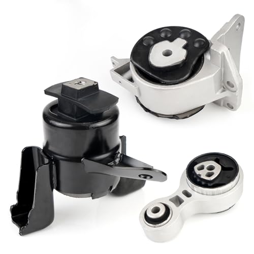 GSTP 3PCS Engine Motor & Transmission Mount Torque Strut Mount Set Compatible with Ford Fusion 2010-2012 & Mercury Milan 2010-2011 2.5L Automatic Transmission Replace# 9E5Z6038F 9E5Z6038H - Image 1