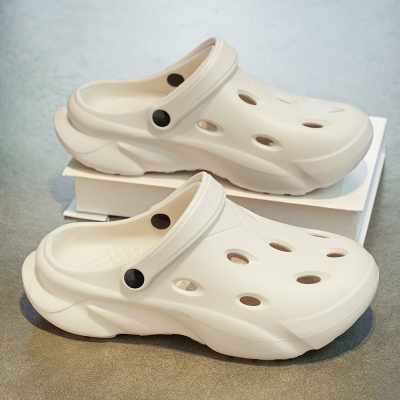 Outer Wearing Hole Shoes Men'S Summer Sports Shoe Slippers Non-Slip Driving Sandals For Men And Women - Image 4