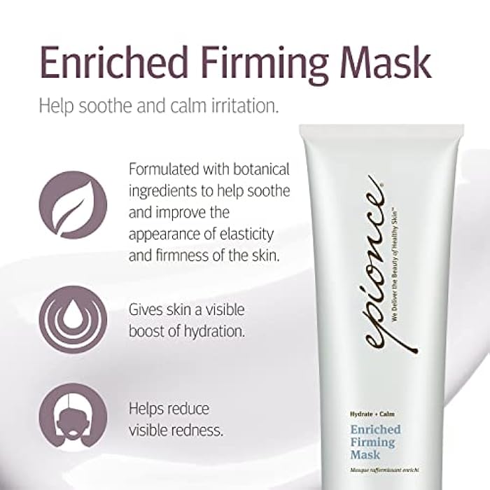 Epionce Enriched Firming Mask - Hydrating Face Mask for All Skin Types, For Skin Elasticity & Firmness with Shea Butter & Glycerin, Dermatologist Skincare - Image 2
