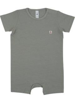 Jrmori Basic Short Jumpsuit with Snap on Shoulders  - Image 1