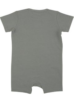 Jrmori Basic Short Jumpsuit with Snap on Shoulders  - Image 2