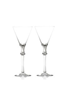 Rogaska 2-Piece Omega Martini Glass  - Image 2