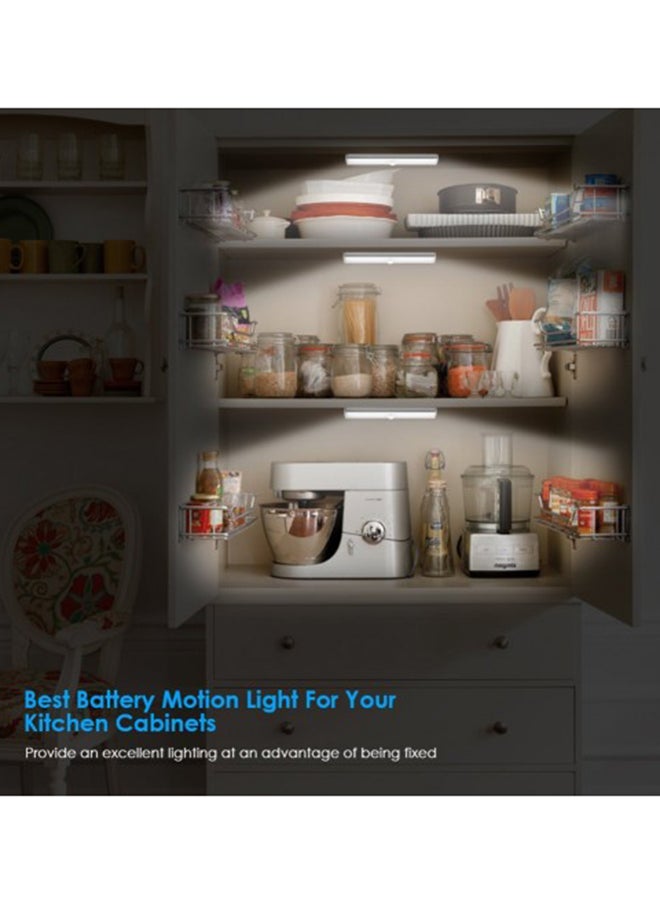 Loquat 10 LED Motion Sensing Wireless Closet Light White 7.3x1.18inch  - Image 3
