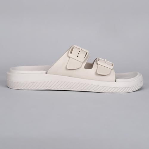 AVANT Men’s Brisk Sliders (AVMSH250CL01UK6_Cream_UK6) - Image 3