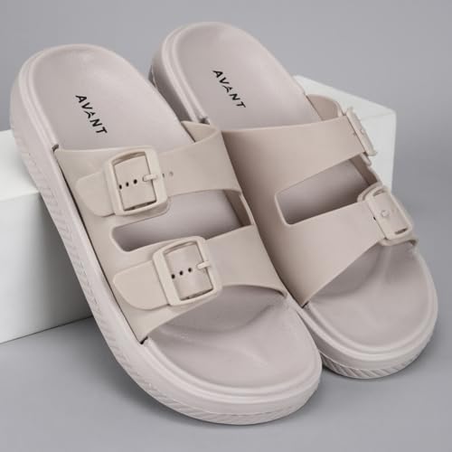 AVANT Men’s Brisk Sliders (AVMSH250CL01UK6_Cream_UK6) - Image 2