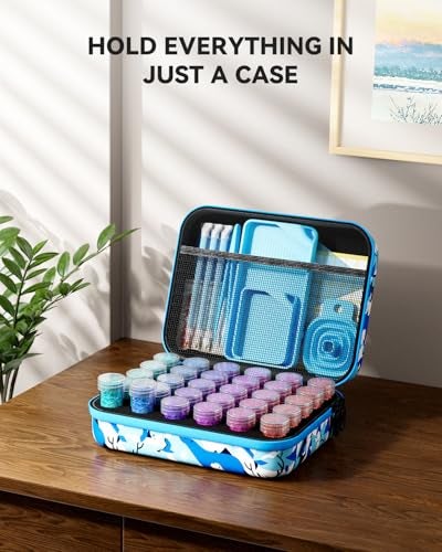 ARTDOT 30 Slots Storage Container for Diamond Art Kits for Adults,Portable Bead Storage Boxes for Diamond Painting Accessories and Tools - Image 2