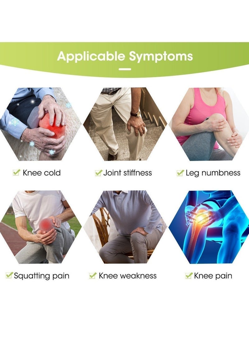 Quick Pain Relief Knee Patch Herbal Natural Warm Pad,2 Box,24PCS - Image 4