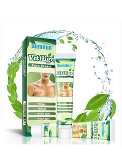 Vitiligo Cream, Vitiligo Care Cream for Skin Vitiligo, Psoriasis, Leukoplakia - Reduces White Spots on Skin, Pigmentation regulating and Improve Skin Pigmentation - 6 Counts