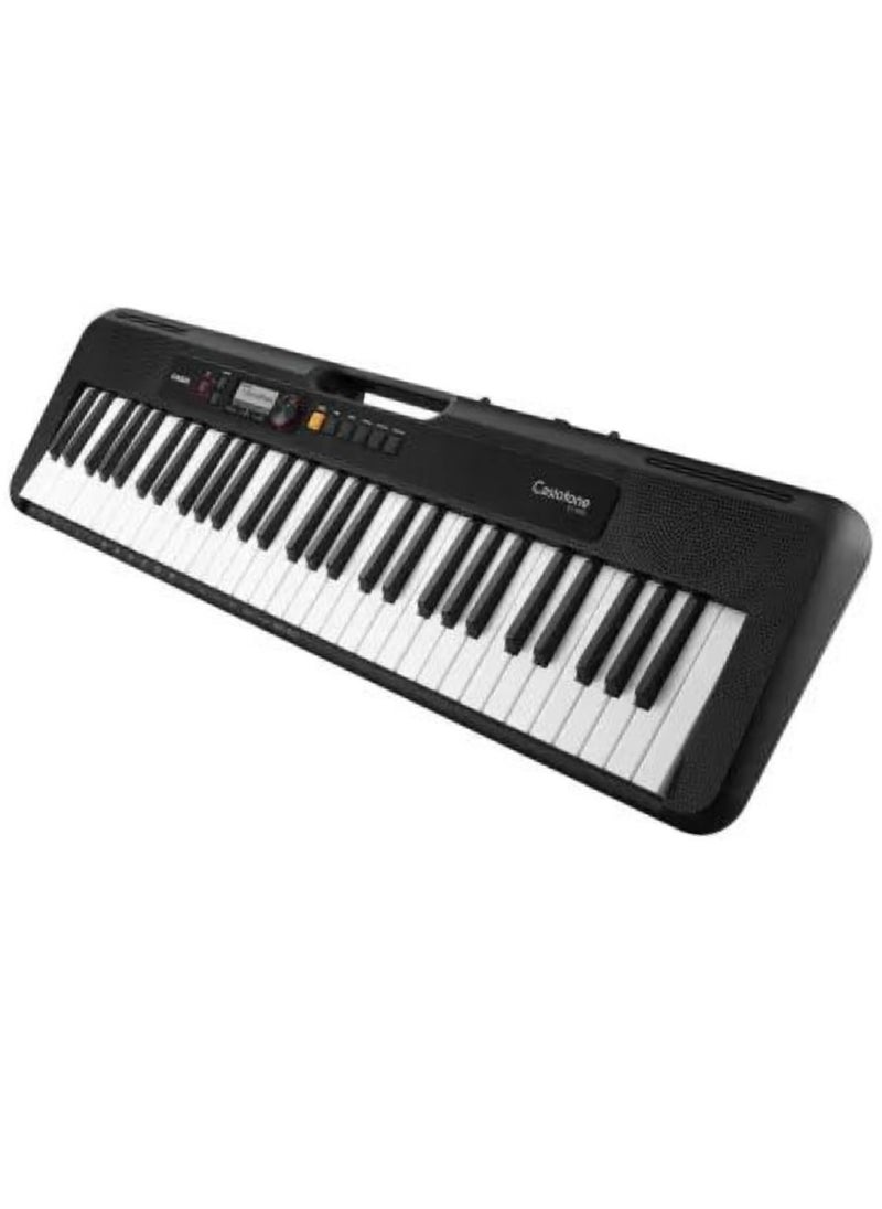 CASIO - CT-S200 Digital Piano Keyboard - Black - 61 Keys - 400 Tones - 77 Rhythms, With Power Adaptor - Image 1