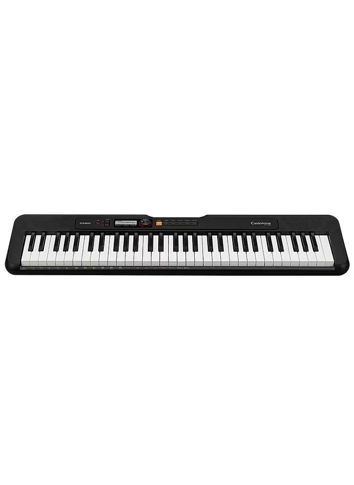 CASIO - CT-S200 Digital Piano Keyboard - Black - 61 Keys - 400 Tones - 77 Rhythms, With Power Adaptor - Image 1