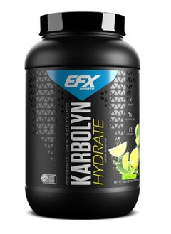 Efx Sports Karbolyn Fuel, Carb Load, Energize, Improve Hydration, Fuel and Electrolytes, Lemon Lime Flavor, 4 lbs
