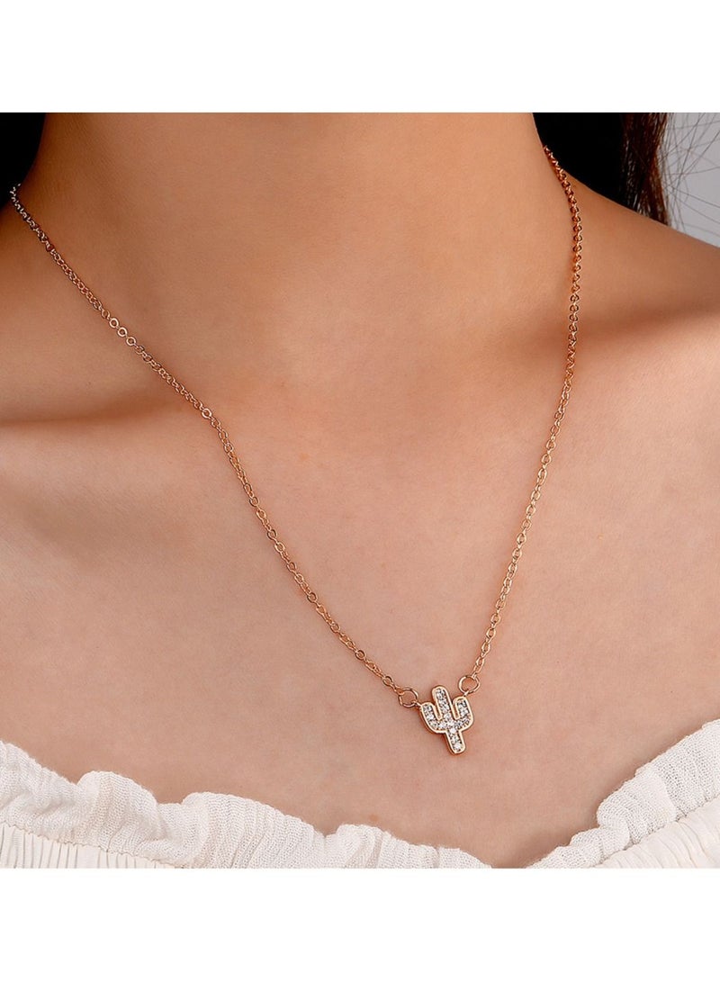 ساتينور قلادة الزركون الصبار عنصر التيتانيوم الصلب - Image 3