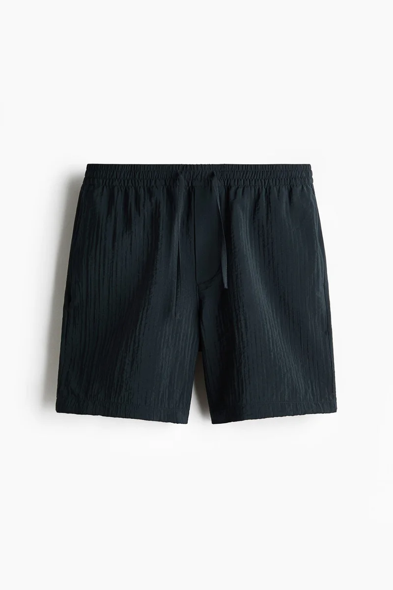 H&M  Relaxed Fit Textured shorts for Men | Best Price UAE
