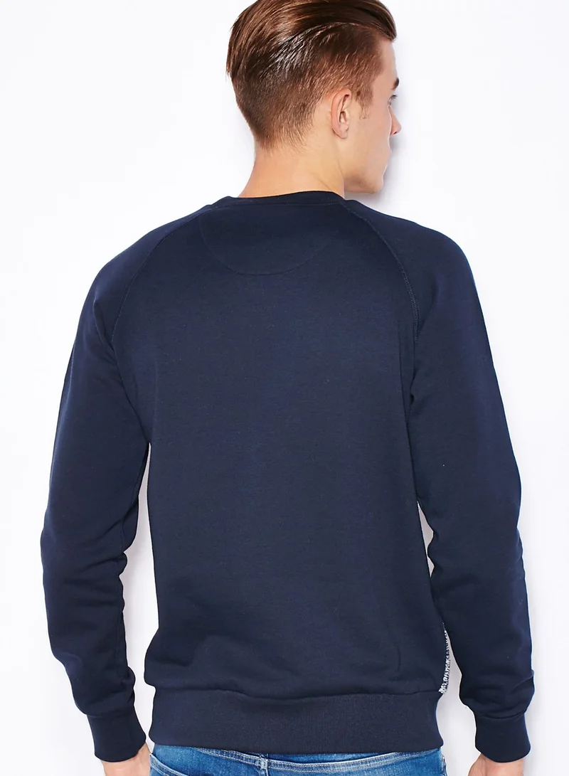 BRAVE SOUL Chopen Ribbed Cuffed Sweater