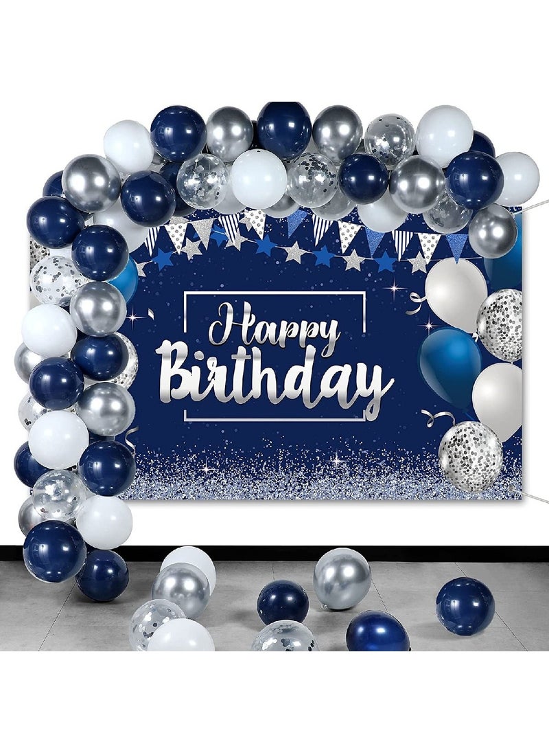 Navy Blue Gold Balloon Arch Kit Birthday Party Decoration Party - pzsku/ZA29AEF5B5A9CF3A585C4Z/45/_/1740652643/a19a3095-35af-44bf-a43e-c3fdd03c5ee7